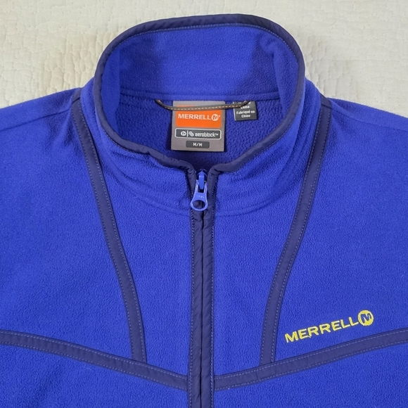 Merrell Aeroblock Blue Fleece Jacket - Picture 5 of 13